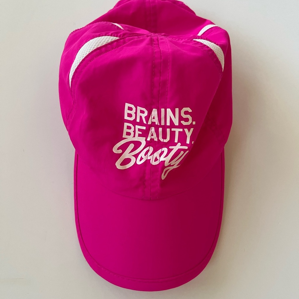 Brains Beauty Booty Women’s Pink Cap OS